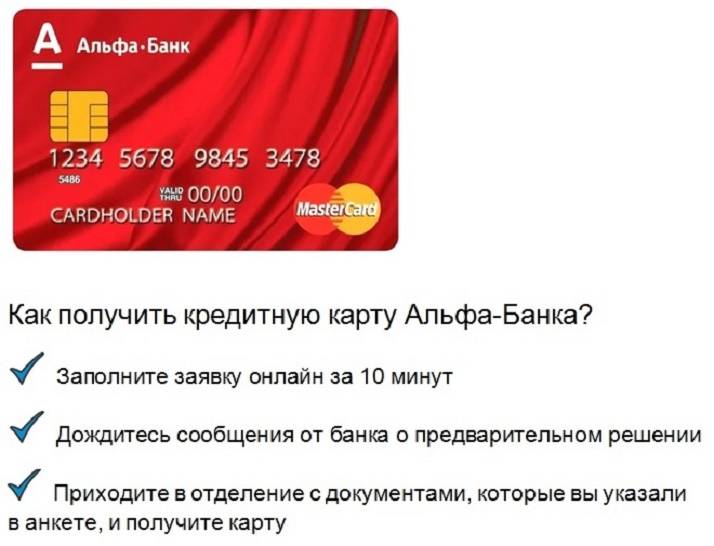 Как оформить кредитную карту альфа банка 100 дней без процентов?