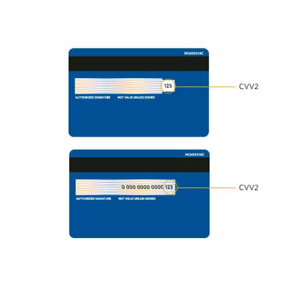 Код безопасности на банковских картах visa