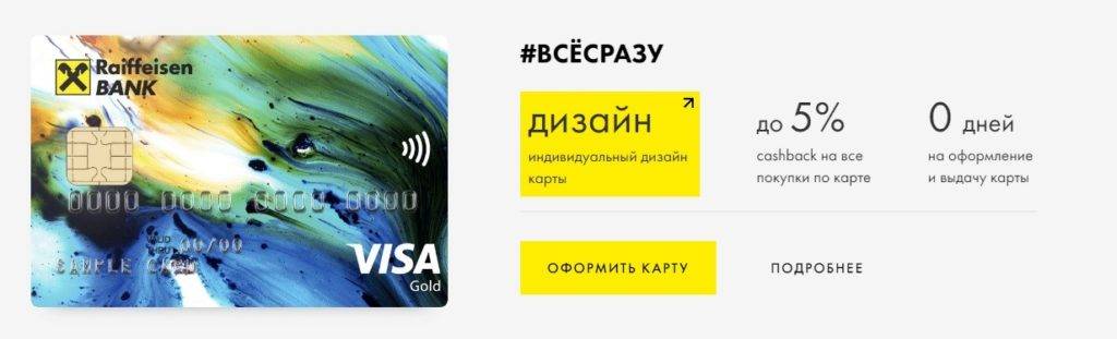 Кредитная карта наличная под 19% в российских рублях банка райффайзенбанк | банки.ру