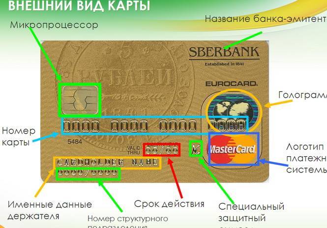 Виды банковских карт сбербанка