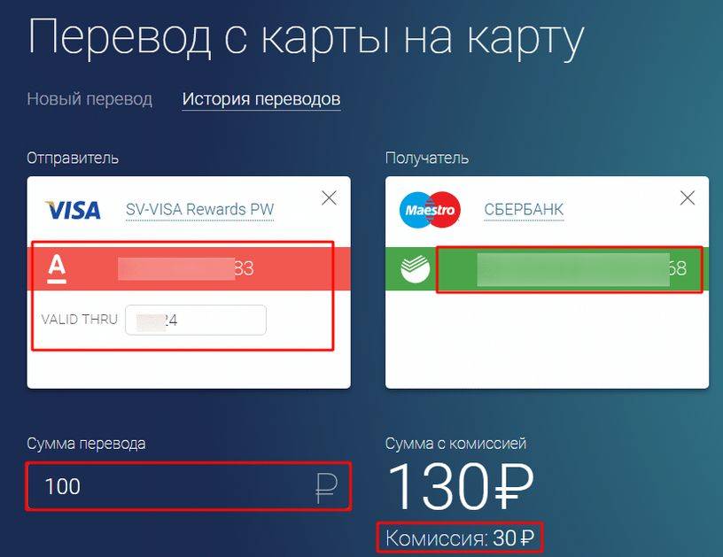 Альфа-банк перевод с карты на карту: комиссия, сколько идет | alfagobank.ru