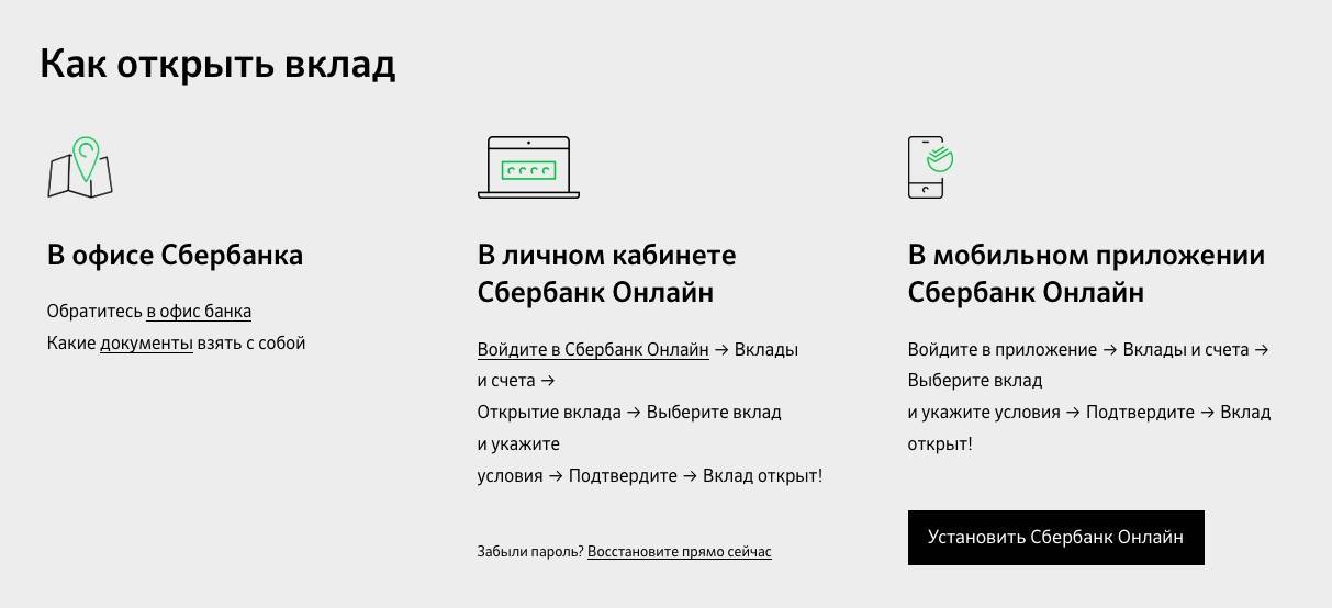 Вклады с онлайн заявкой от сбербанка в россии - поиск лучших онлайн вкладов в 2021 году