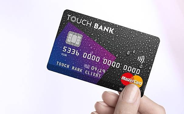 Дебетовая карта Touch Bank: условия