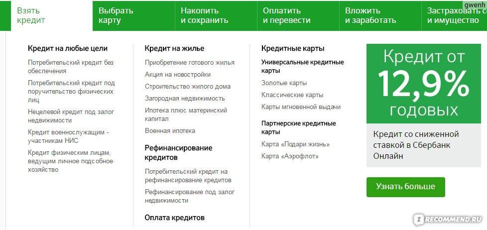 Кредит по паспорту без справок в сбербанке | банки.ру