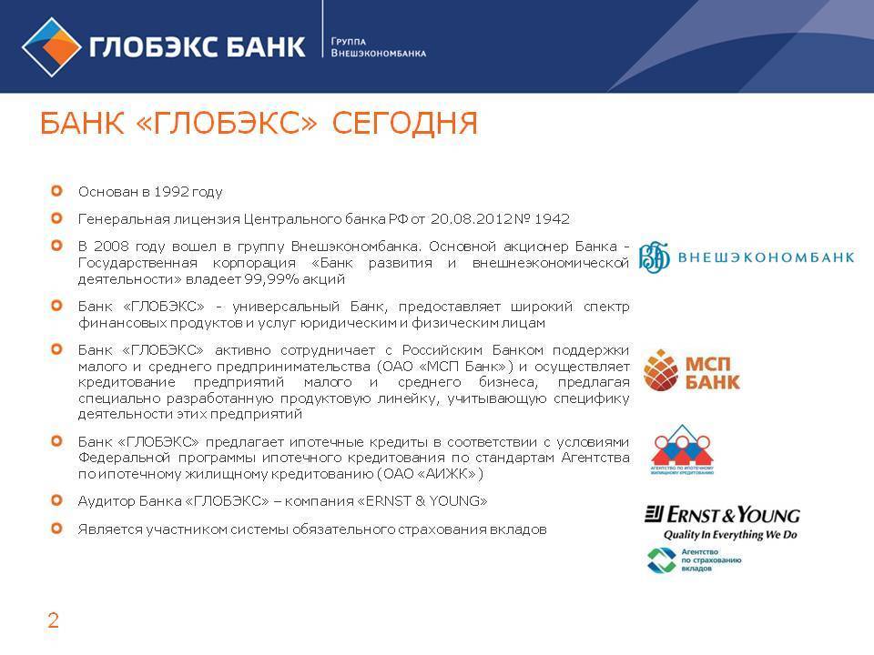 Выгодные вклады банка глобэкс в рублях в россии: открыть рублевый депозит в 2021 году