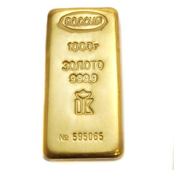 Сколько весит слиток золота 999 пробы и какая цена за 1 грамм и кг