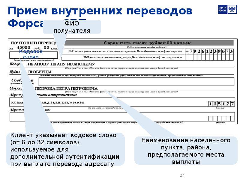 Денежные переводы почтой россии. как отправить деньги?